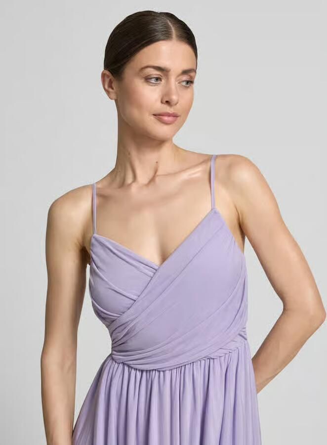 GUIDO MARIA KRETSCHMER WOMAN Avondjurk met plooien model 'Cathleen'