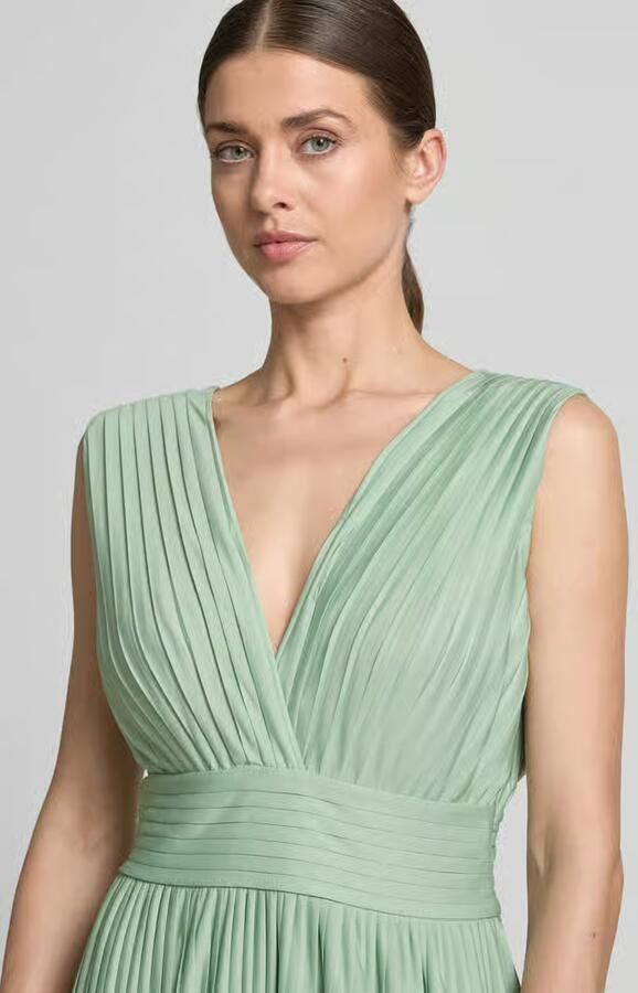 GUIDO MARIA KRETSCHMER WOMAN Avondjurk met V-hals model 'Linnea' - Foto 2