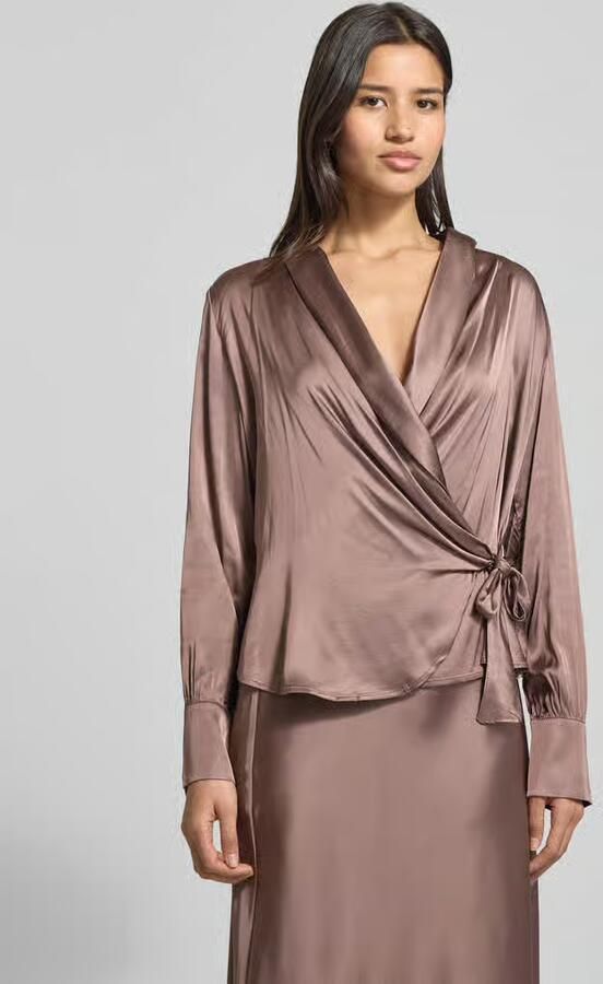 GUIDO MARIA KRETSCHMER WOMAN Blouseshirt in wikkellook model 'Elea' - Foto 2