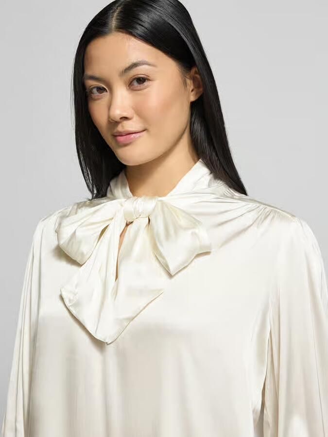 GUIDO MARIA KRETSCHMER WOMAN Blouseshirt met plooien model 'Evelin'