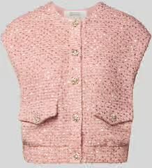 GUIDO MARIA KRETSCHMER WOMAN Bodywarmer met all-over paillettenafwerking Model 'Francesca' GMK for Bridgerton