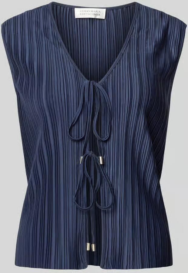 GUIDO MARIA KRETSCHMER WOMAN Bodywarmer met vetersluiting model 'Mala' - Foto 2