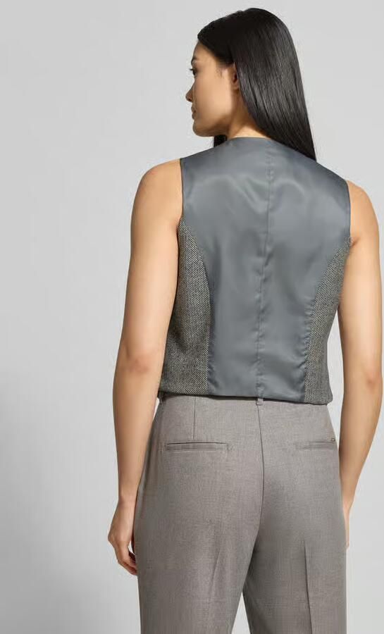 GUIDO MARIA KRETSCHMER WOMAN Bodywarmer van wolmix Model Loretta - Foto 3
