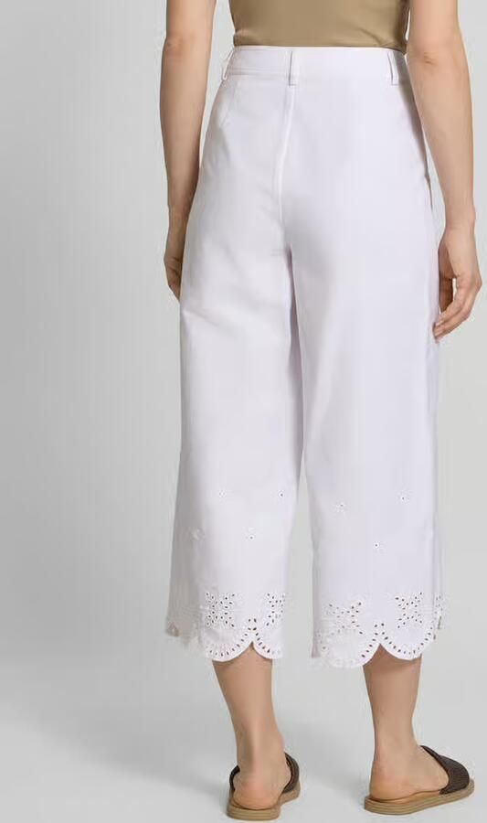 GUIDO MARIA KRETSCHMER WOMAN broek met ajourwerk model 'Marietta' - Foto 3