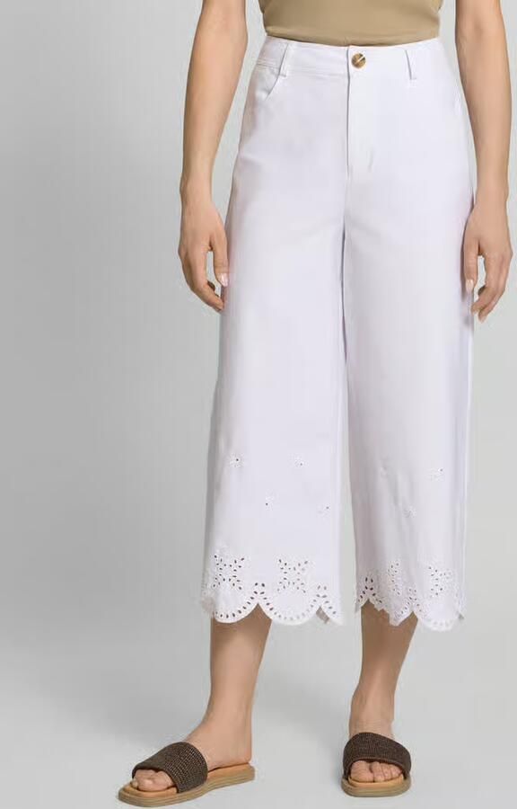 GUIDO MARIA KRETSCHMER WOMAN broek met ajourwerk model 'Marietta' - Foto 2