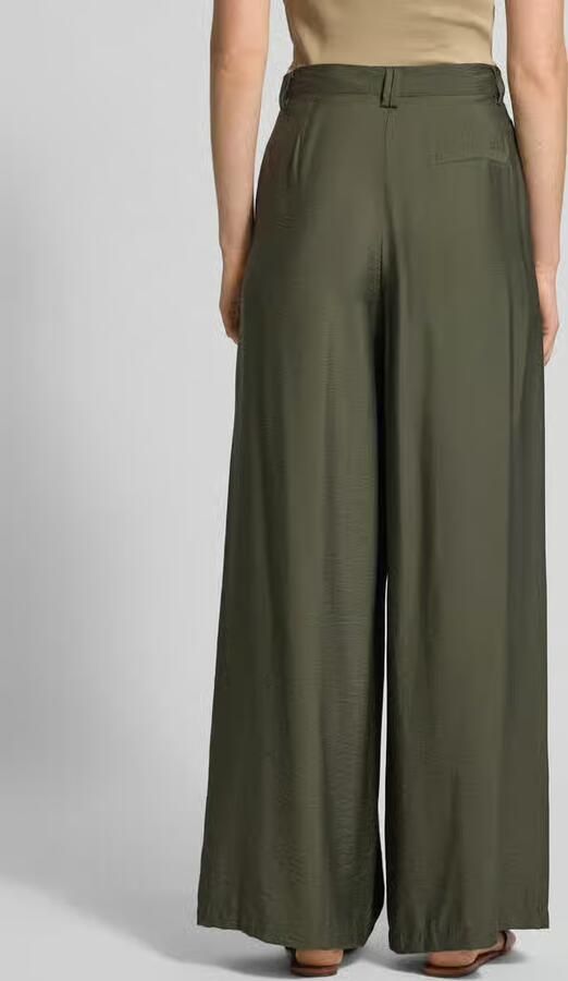 GUIDO MARIA KRETSCHMER WOMAN Broek met wijde pijpen van viscosemix model 'FINJA' - Foto 3