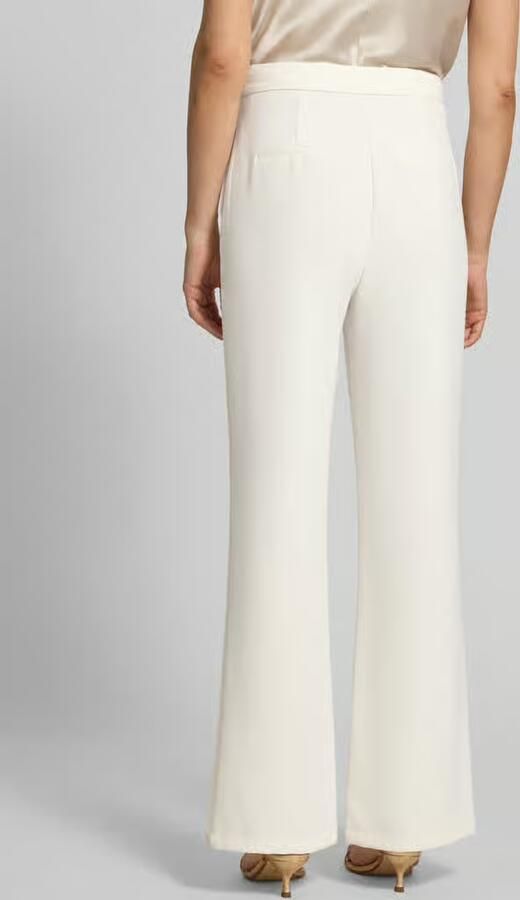 GUIDO MARIA KRETSCHMER WOMAN Flared cut broek met lengtenaden model 'RAQUEL' - Foto 3