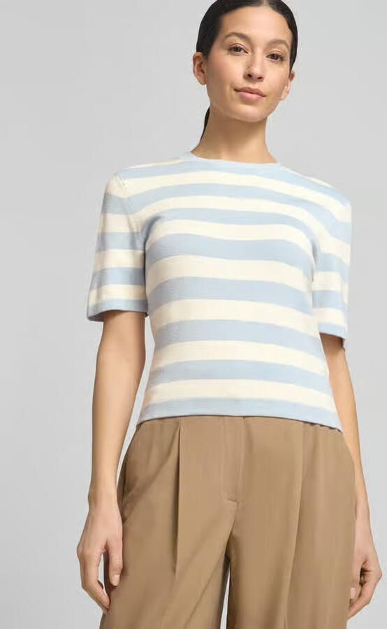 GUIDO MARIA KRETSCHMER WOMAN Gebreid shirt met Ronde hals Model 'MARIA'