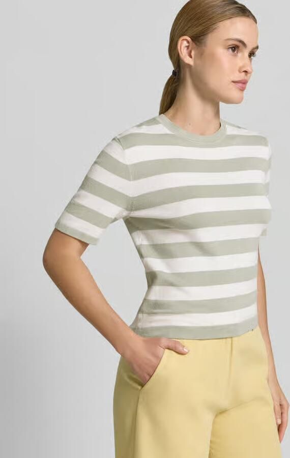 GUIDO MARIA KRETSCHMER WOMAN Gebreid shirt met ronde hals model 'Maria'
