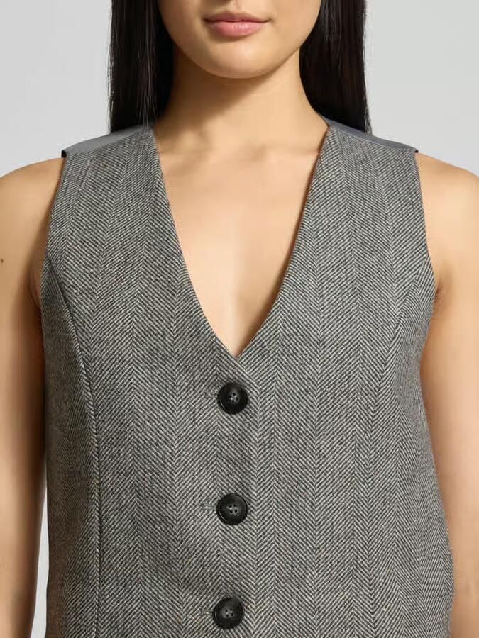 GUIDO MARIA KRETSCHMER WOMAN Bodywarmer van wolmix Model Loretta