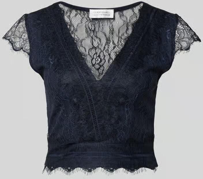 GUIDO MARIA KRETSCHMER WOMAN Kantenshirt met V-hals - Foto 2