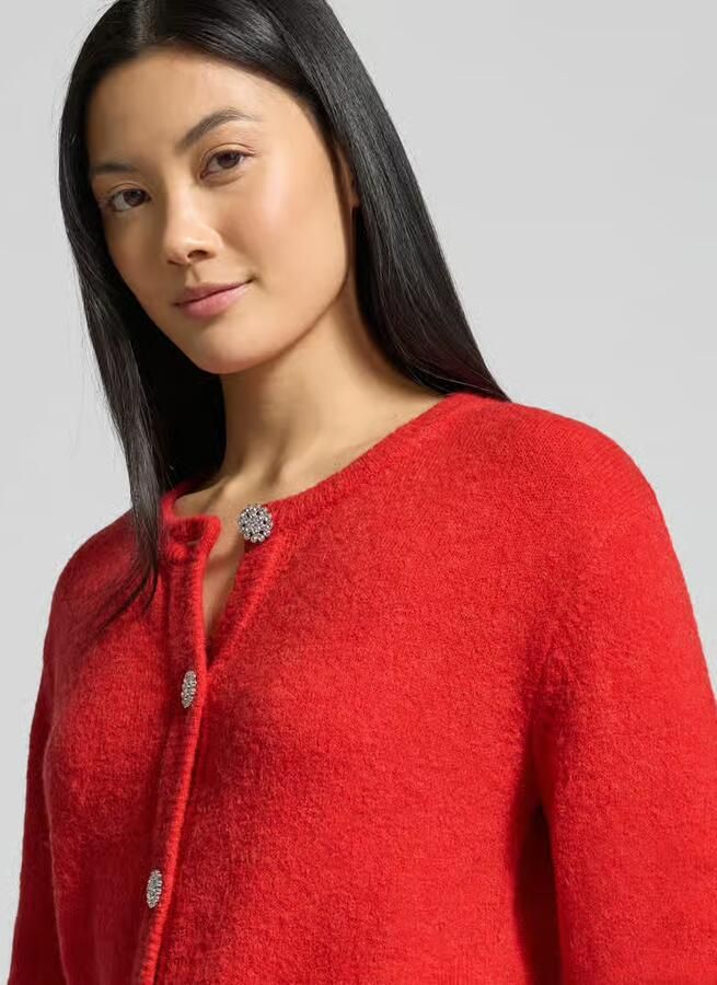 GUIDO MARIA KRETSCHMER WOMAN Loose fit gebreid jack met wol model 'Hanni'