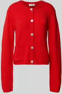 GUIDO MARIA KRETSCHMER WOMAN Loose fit gebreid jack met wol model 'Hanni'
