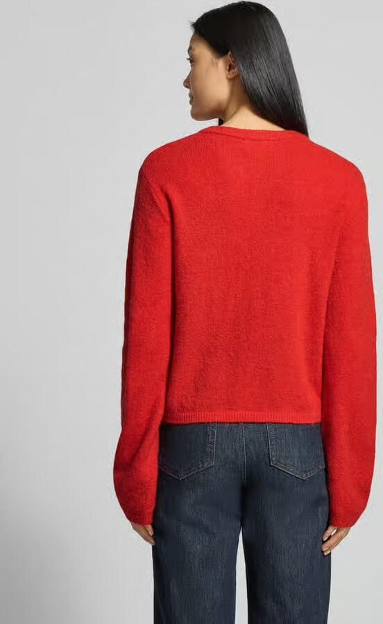 GUIDO MARIA KRETSCHMER WOMAN Loose fit gebreid jack met wol model 'Hanni' - Foto 2
