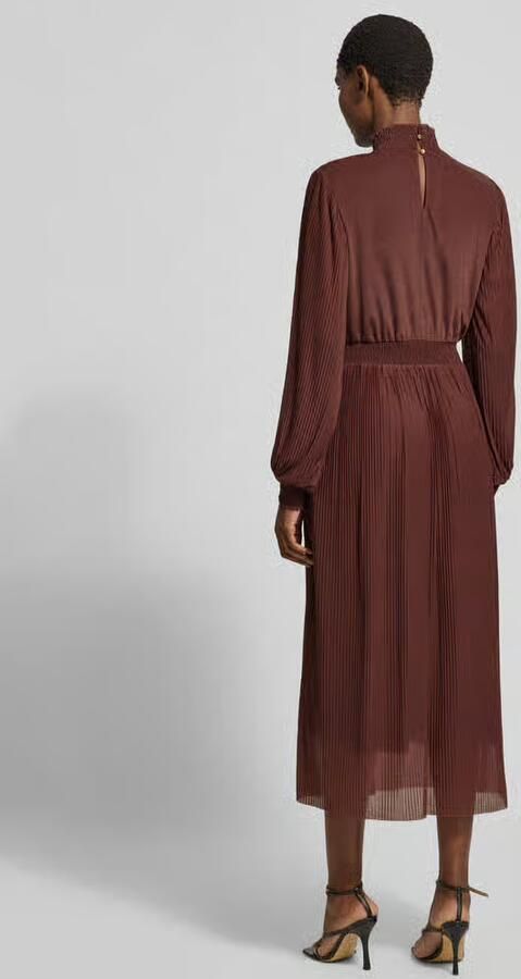 GUIDO MARIA KRETSCHMER WOMAN Maxi-jurk met opstaande kraag model 'Julia' - Foto 2