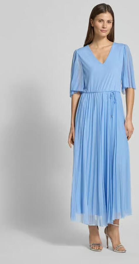 GUIDO MARIA KRETSCHMER WOMAN Maxi-jurk met V-hals Model 'Daphne' GMK for Bridgerton - Foto 3