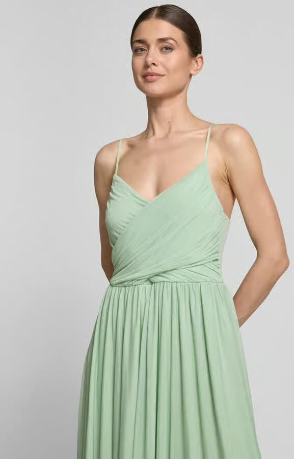 GUIDO MARIA KRETSCHMER WOMAN Maxi-jurk van vloeiende stof model 'Cathleen' - Foto 2