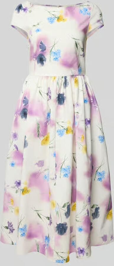 GUIDO MARIA KRETSCHMER WOMAN Midi-jurk met een florale all-over print Model 'Bridgerton' GMK for Bridgerton - Foto 2