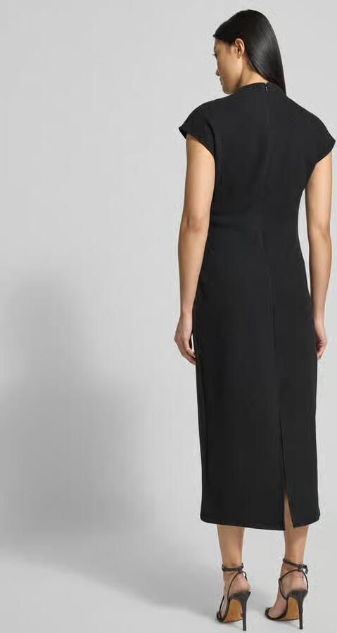 GUIDO MARIA KRETSCHMER WOMAN Midi-jurk met Opstaande kraag Model 'Dominique' - Foto 3
