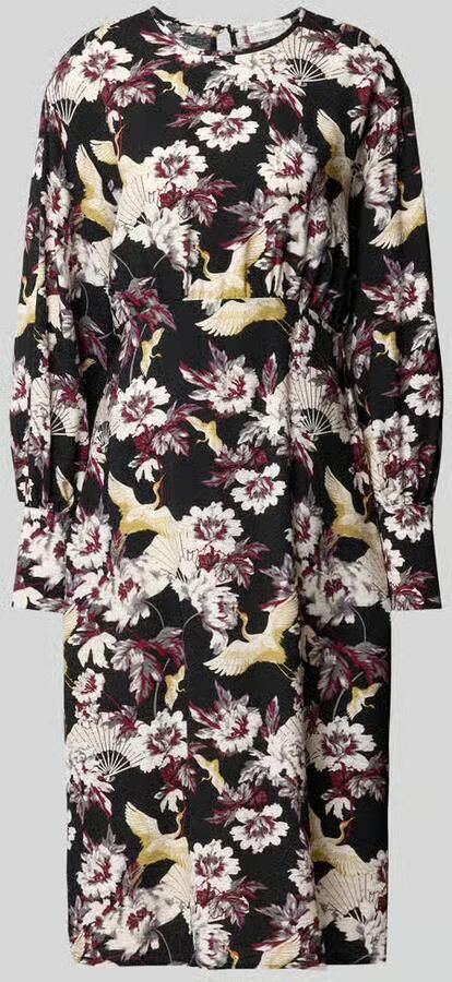 GUIDO MARIA KRETSCHMER WOMAN Midi-jurk met ronde hals model 'Orelia'