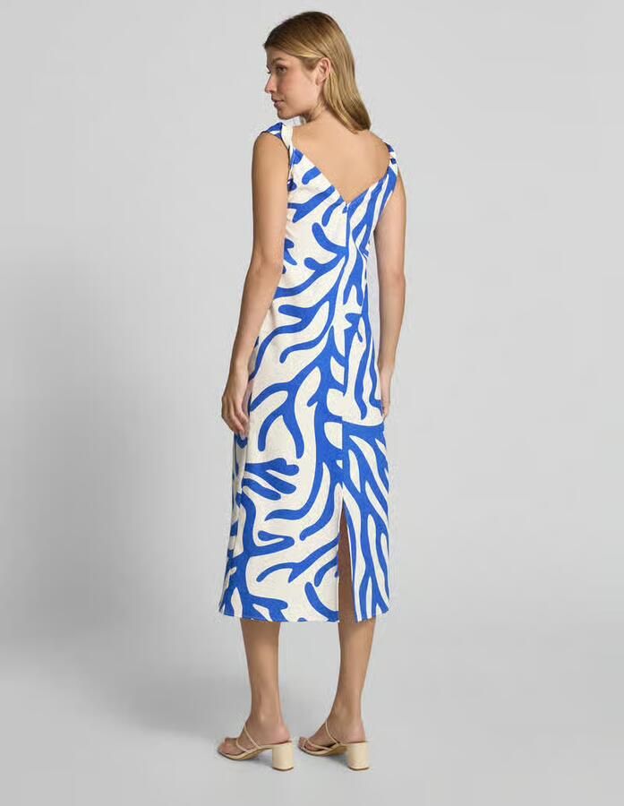 GUIDO MARIA KRETSCHMER WOMAN Midi-jurk met V-hals model 'CHARLOTTA'