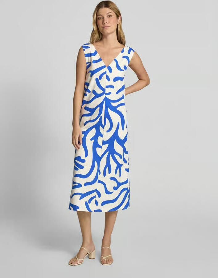 GUIDO MARIA KRETSCHMER WOMAN Midi-jurk met V-hals model 'CHARLOTTA' - Foto 2