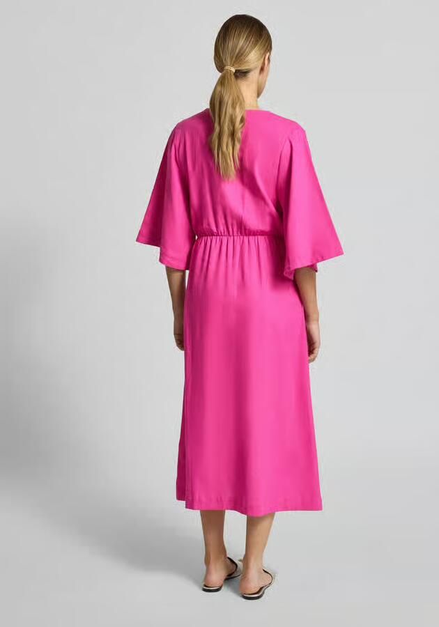GUIDO MARIA KRETSCHMER WOMAN midi-jurk van linnenmix met kimonomouwen model 'Laura' - Foto 2