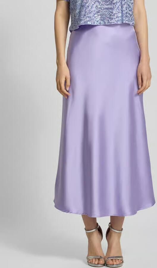 GUIDO MARIA KRETSCHMER WOMAN Midirok van satijn model 'Fabiola' - Foto 3