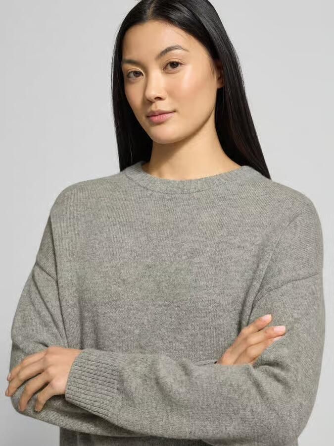 GUIDO MARIA KRETSCHMER WOMAN Oversized gebreide pullover met geribde boorden model 'Fiona'