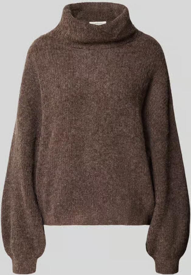 GUIDO MARIA KRETSCHMER WOMAN Oversized gebreide pullover van wolmix met alpaca-aandeel model 'Insa' - Foto 2
