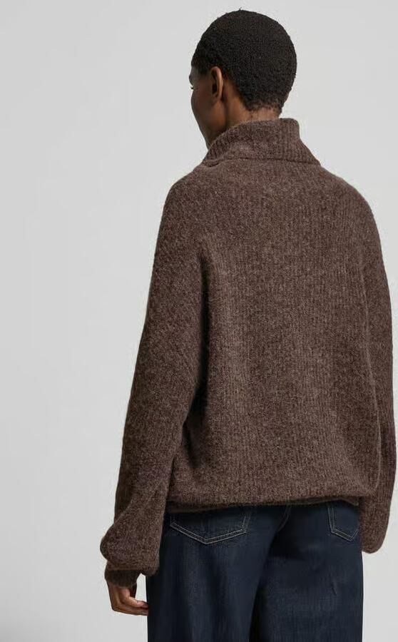 GUIDO MARIA KRETSCHMER WOMAN Oversized gebreide pullover van wolmix met alpaca-aandeel model 'Insa' - Foto 4