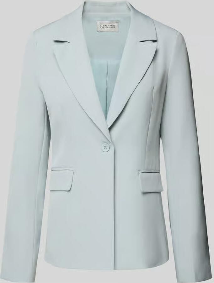 GUIDO MARIA KRETSCHMER WOMAN Regular fit blazer met klepzakken Model 'ISA' - Foto 2