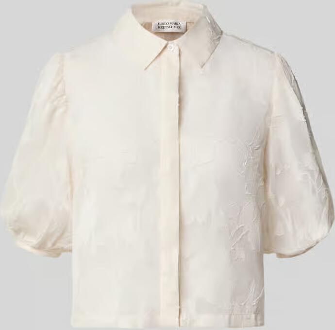 GUIDO MARIA KRETSCHMER WOMAN Regular fit blouse met bloemig design model 'Malin'