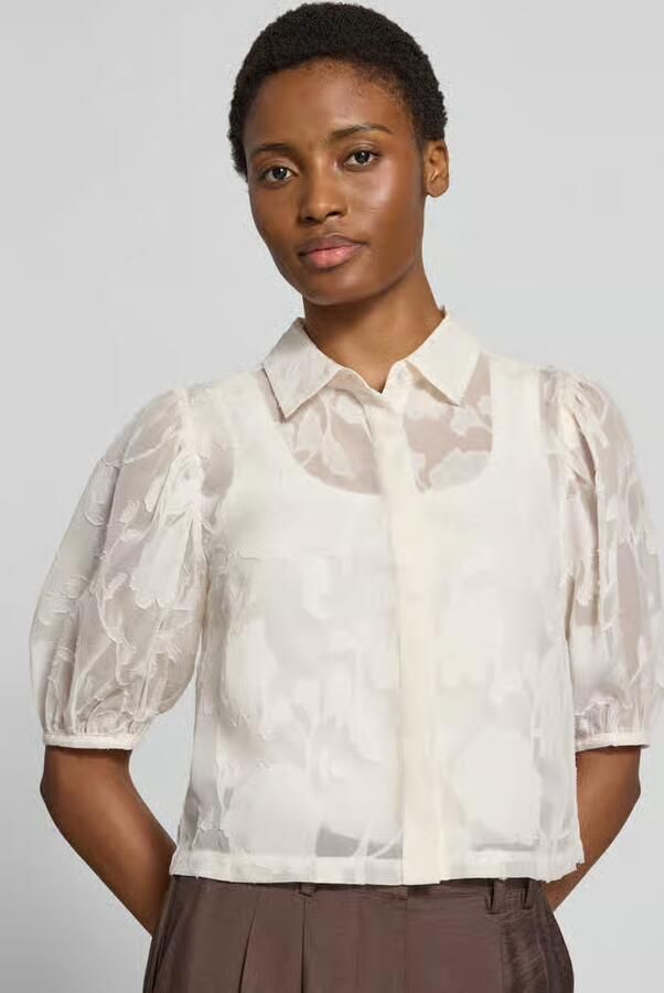 GUIDO MARIA KRETSCHMER WOMAN Regular fit blouse met bloemig design model 'Malin' - Foto 2