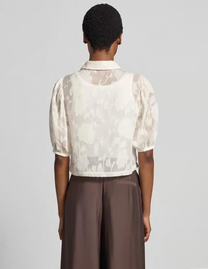 GUIDO MARIA KRETSCHMER WOMAN Regular fit blouse met bloemig design model 'Malin' - Foto 2