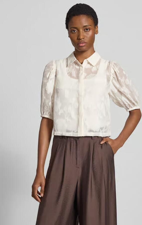 GUIDO MARIA KRETSCHMER WOMAN Regular fit blouse met bloemig design model 'Malin' - Foto 3
