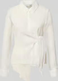 GUIDO MARIA KRETSCHMER WOMAN regular fit blouse met knoopdetail model 'Miley'