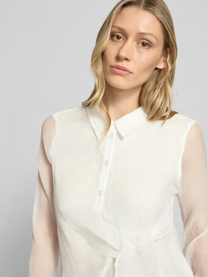 GUIDO MARIA KRETSCHMER WOMAN regular fit blouse met knoopdetail model 'Miley'
