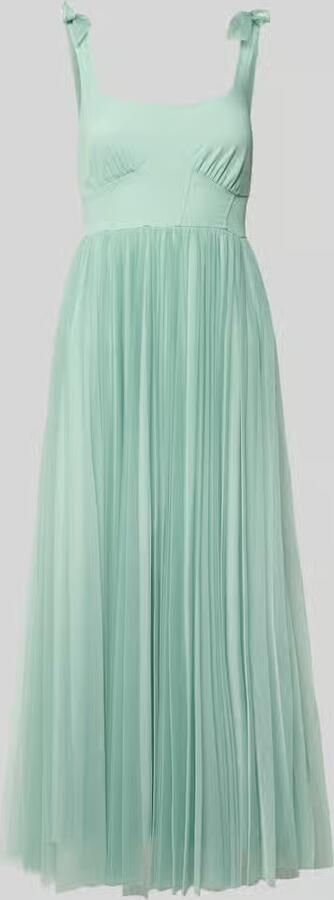 GUIDO MARIA KRETSCHMER WOMAN Regular fit midi-jurk met mesh model 'Penelope' - Foto 2