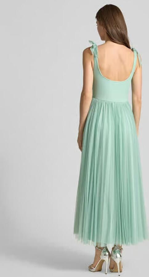 GUIDO MARIA KRETSCHMER WOMAN Regular fit midi-jurk met mesh model 'Penelope' - Foto 2