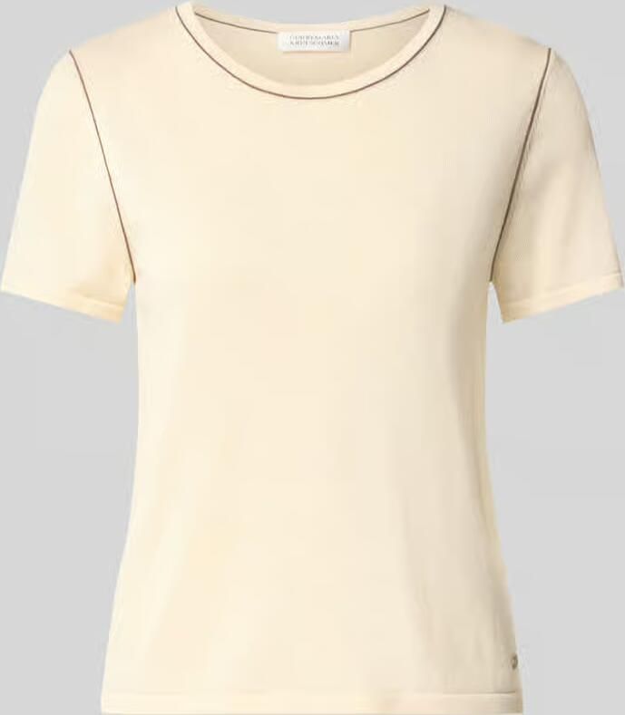 GUIDO MARIA KRETSCHMER WOMAN Regular fit t-shirt van lyocellmix model 'Stella'