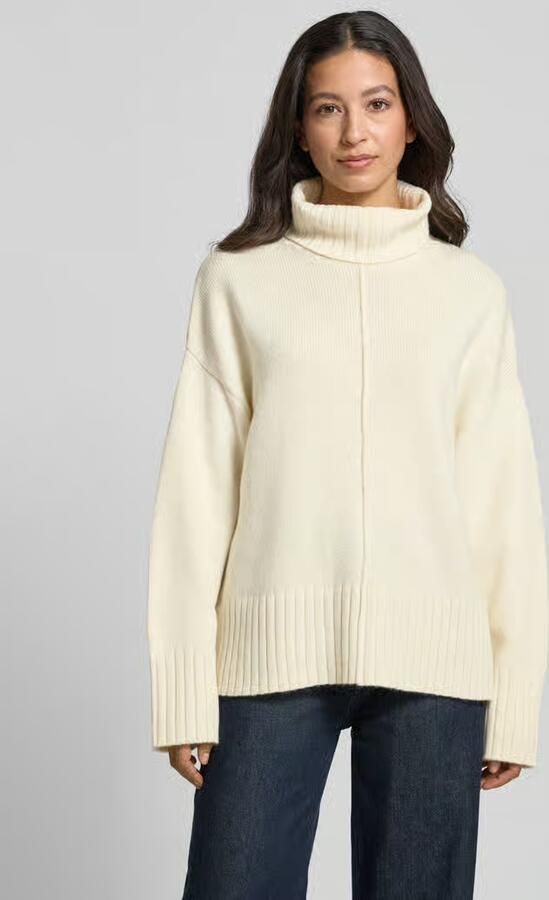 GUIDO MARIA KRETSCHMER WOMAN Relaxed fit coltrui met wol Model 'Ilianer' - Foto 2