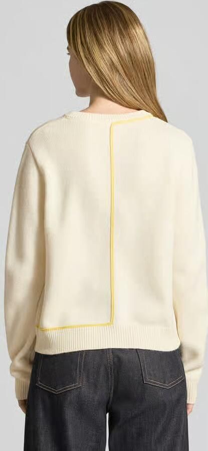 GUIDO MARIA KRETSCHMER WOMAN Relaxed fit Gebreide pullover Met wol Model 'JANIQUE' - Foto 3