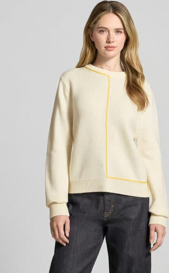 GUIDO MARIA KRETSCHMER WOMAN Relaxed fit Gebreide pullover Met wol Model 'JANIQUE' - Foto 2