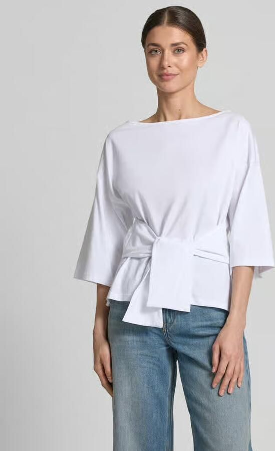 GUIDO MARIA KRETSCHMER WOMAN Shirt met boothals model 'Dajana' - Foto 3