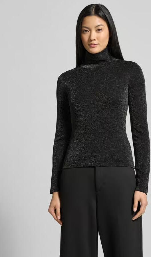 GUIDO MARIA KRETSCHMER WOMAN Shirt met lange mouwen met opstaande kraag model 'Rani' - Foto 3
