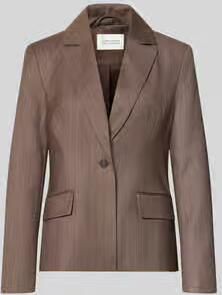 GUIDO MARIA KRETSCHMER WOMAN Slim Fit blazer met klepzakken model 'Fee'