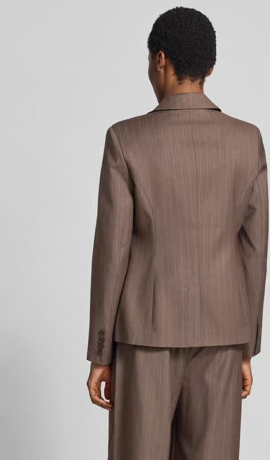 GUIDO MARIA KRETSCHMER WOMAN Slim Fit blazer met klepzakken model 'Fee' - Foto 3