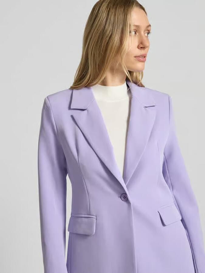 GUIDO MARIA KRETSCHMER WOMAN slim fit blazer met klepzakken model 'Isa'