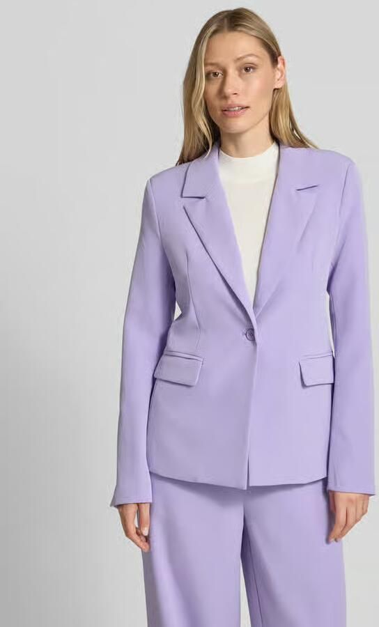 GUIDO MARIA KRETSCHMER WOMAN slim fit blazer met klepzakken model 'Isa' - Foto 3